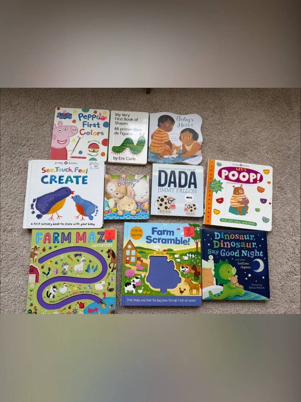 Kids Board Books Set of 10